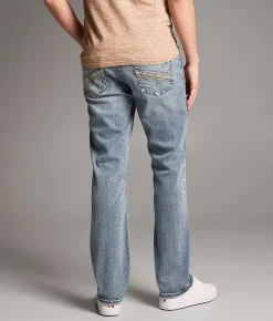 Bottoms|Jeans | BKE Jake Straight Stretch Jean Auric