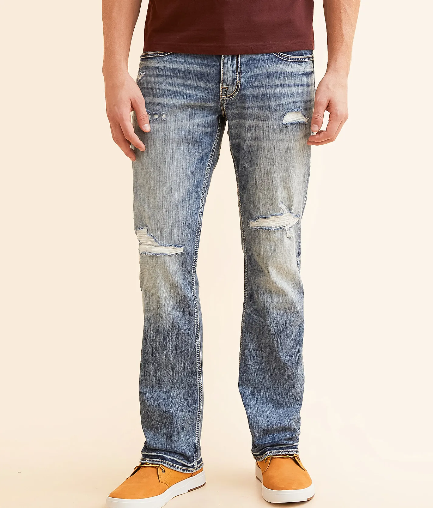 Bke Jeans|Jeans | BKE Jake Straight Stretch Jean Jarrah