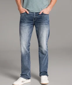 BKE Jake Straight Stretch Jean Helix Hot