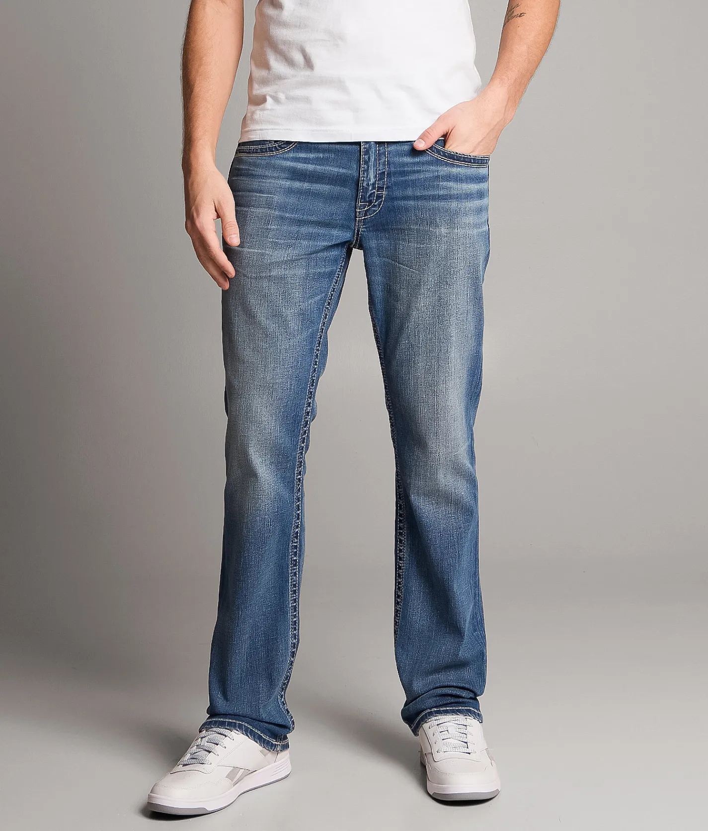 Bottoms | BKE Jake Straight Stretch Jean Zarin