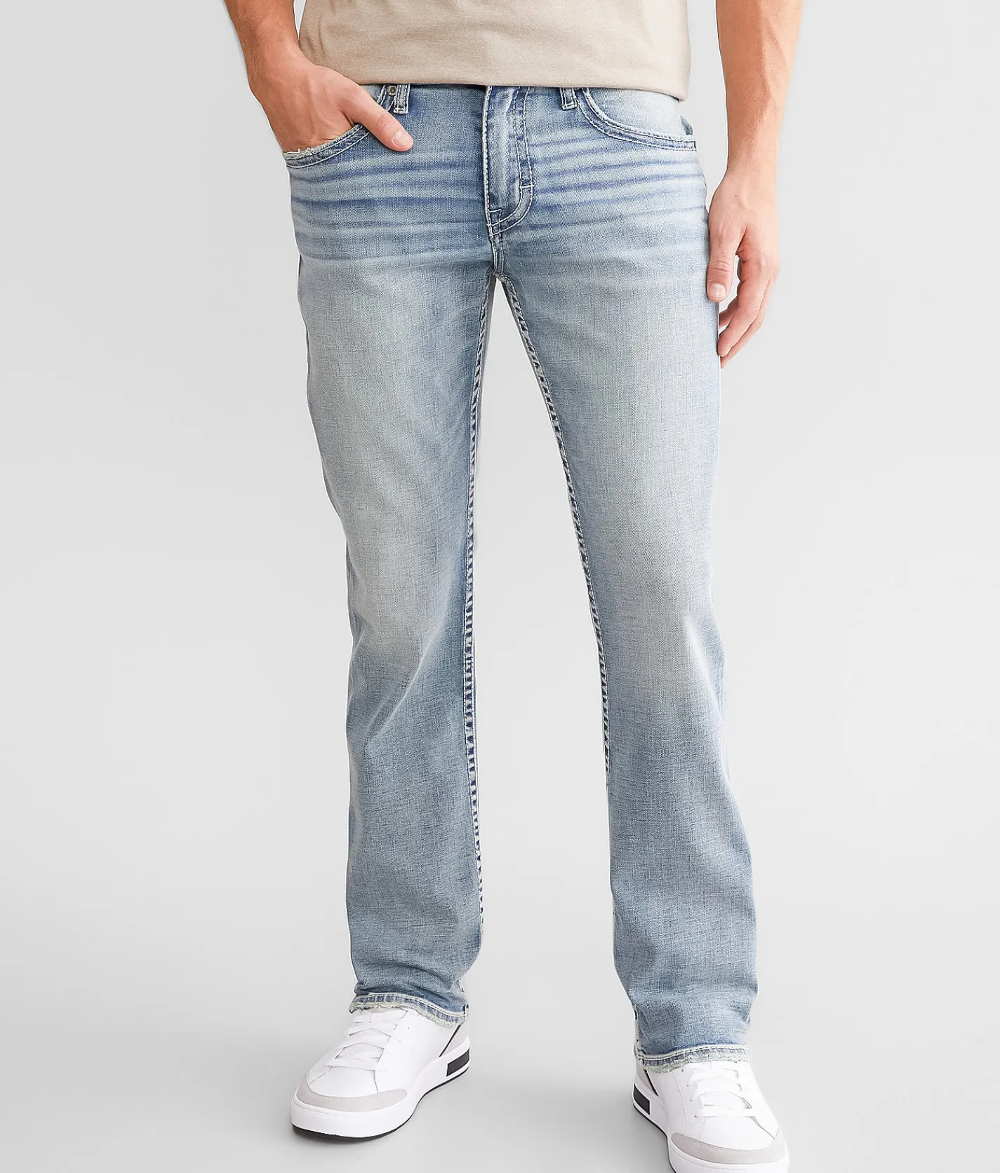 Bottoms|Bke Jeans | BKE Jake Straight Stretch Jean Gladstone
