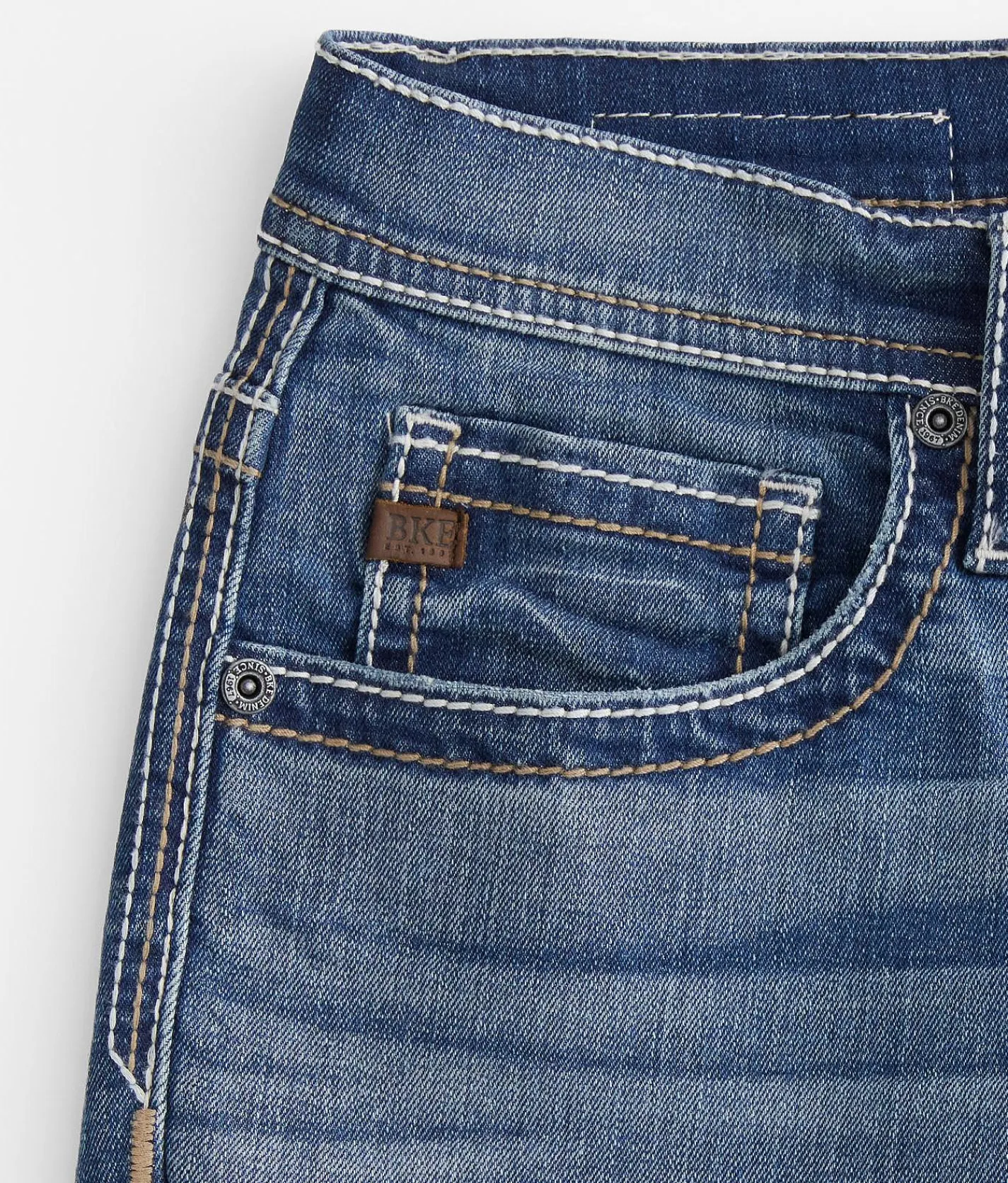 BKE Jake Straight Stretch Jean Hayley Best