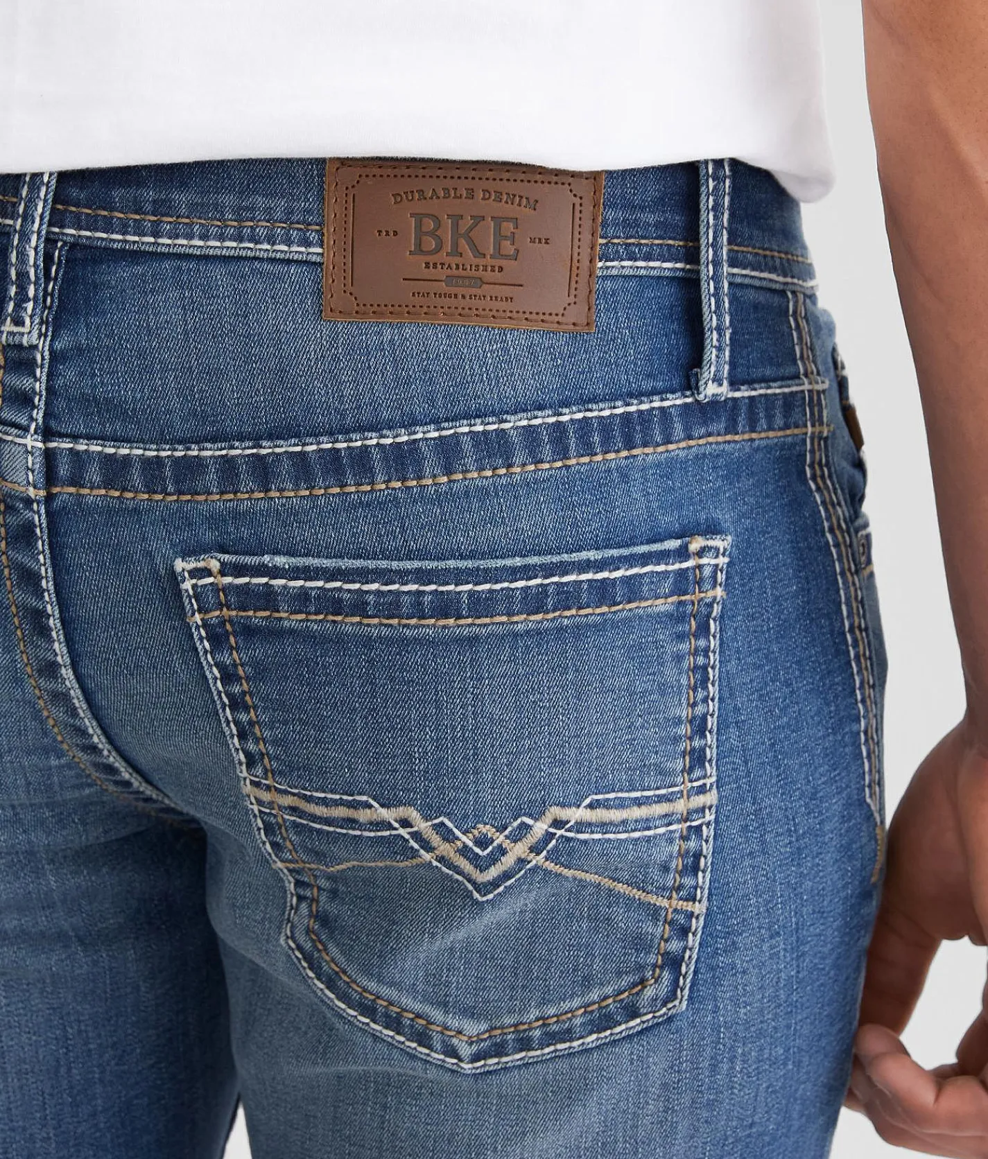 BKE Jake Straight Stretch Jean Hayley Best