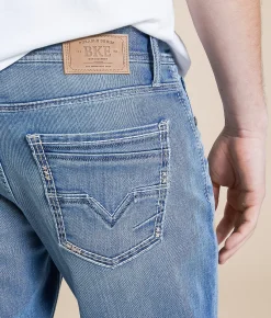 Bottoms|Bke Jeans | BKE Jake Straight Stretch Jean Bonham