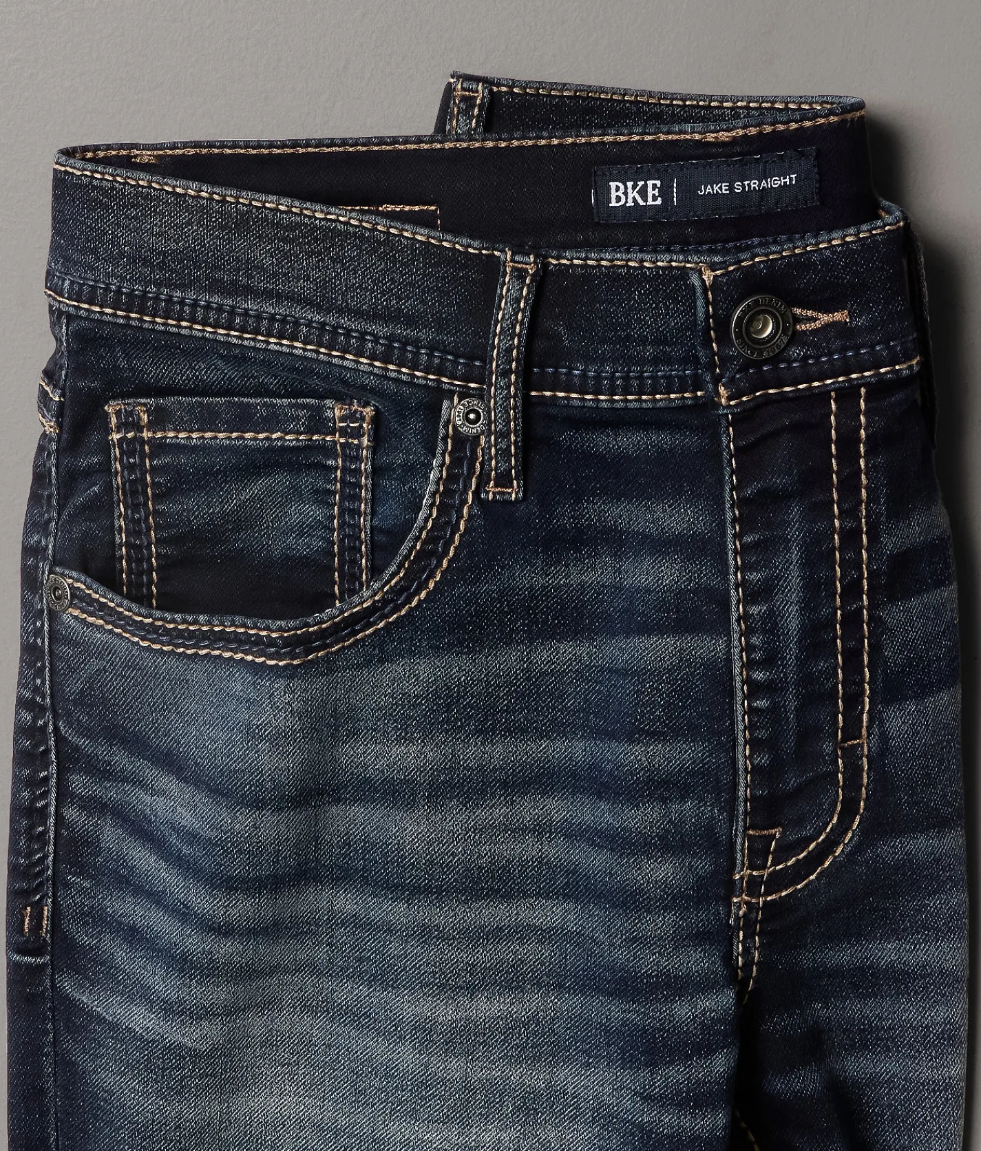 Bottoms | BKE Jake Straight Stretch Jean Fiddle
