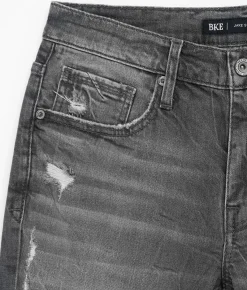 Sale Jeans|Bottoms | BKE Jake Straight Stretch Jean Washed Grey