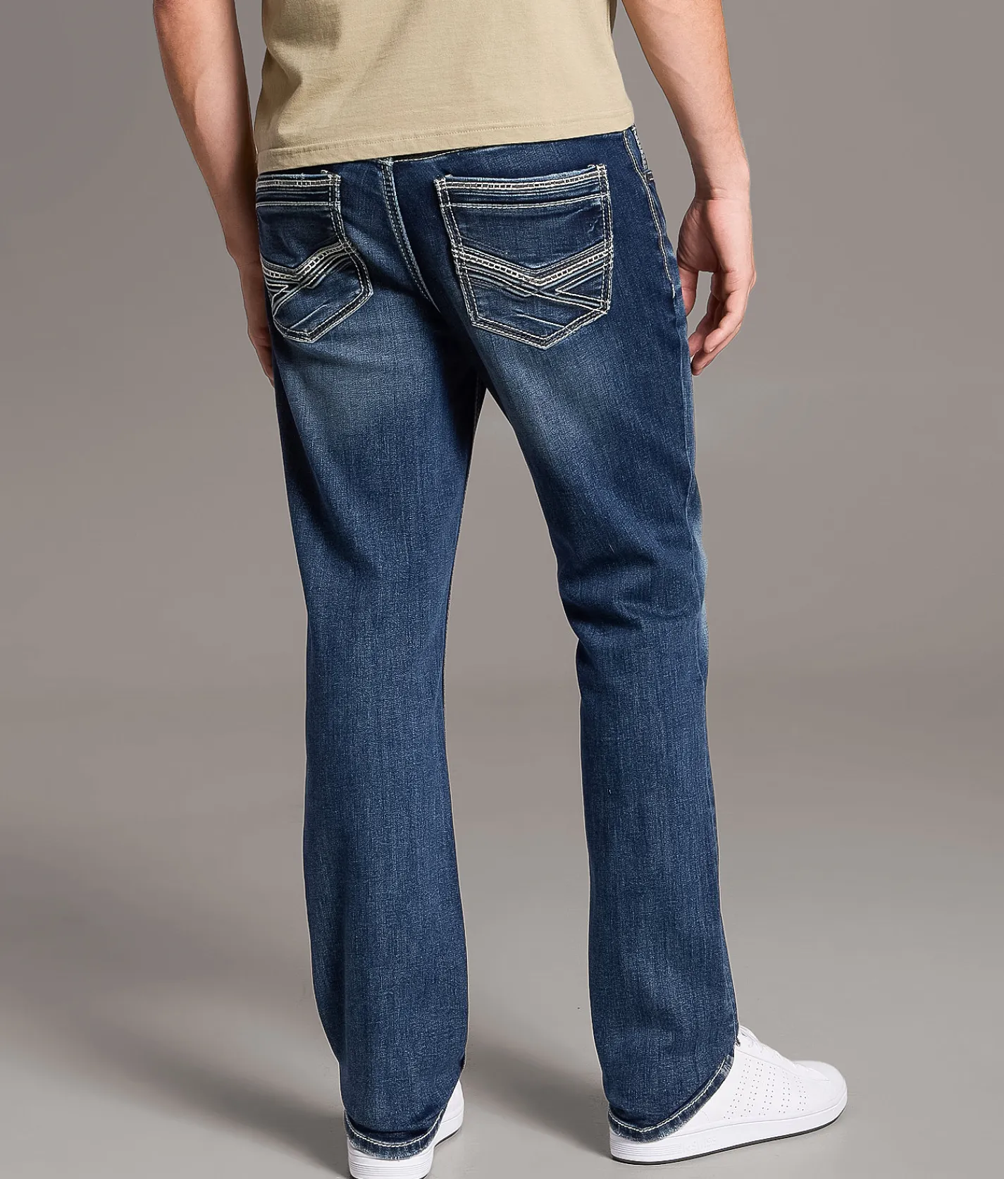 Bottoms | BKE Jake Straight Stretch Jean Elrond