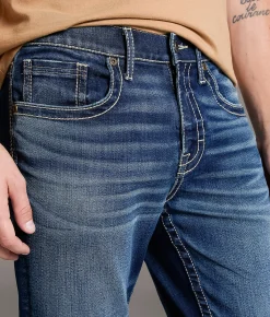 Bottoms|Bke Jeans | BKE Jake Straight Stretch Jean Basilisk