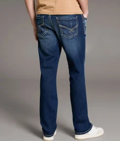 Bottoms|Bke Jeans | BKE Jake Straight Stretch Jean Basilisk