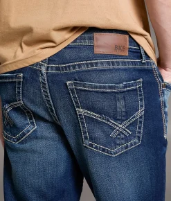 Bottoms|Bke Jeans | BKE Jake Straight Stretch Jean Basilisk