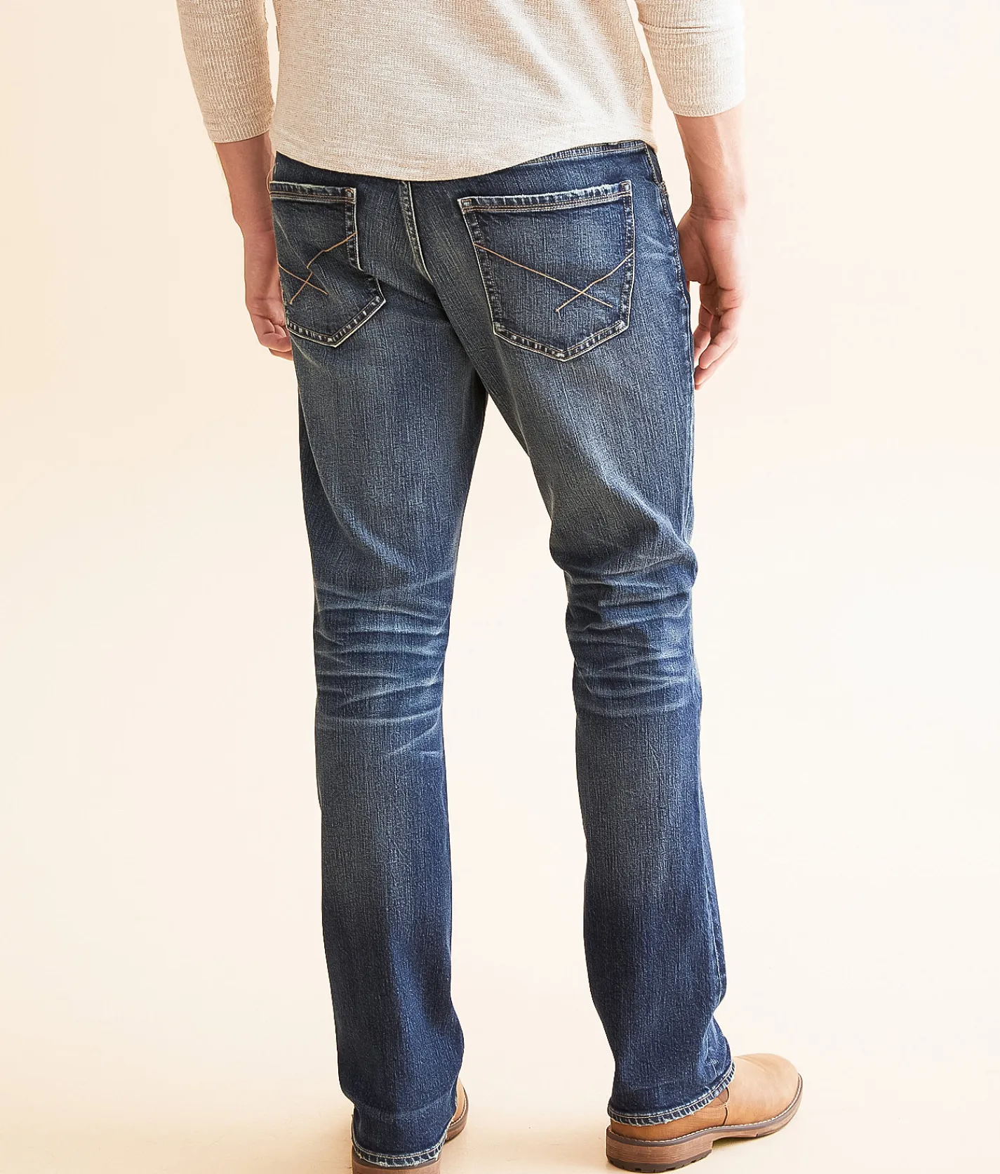 BKE Vintage Jake Straight Stretch Jean Wash 003 Outlet