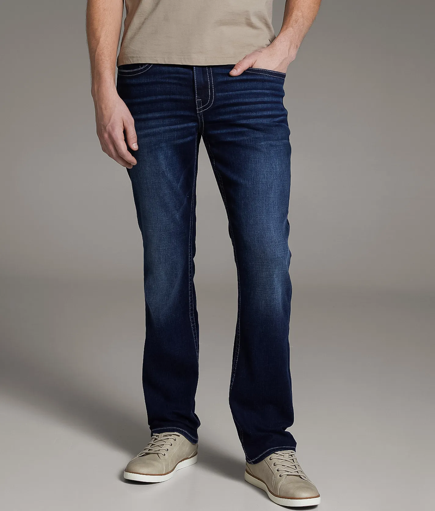 Bottoms|Jeans | BKE Jake Straight Stretch Jean Tuft