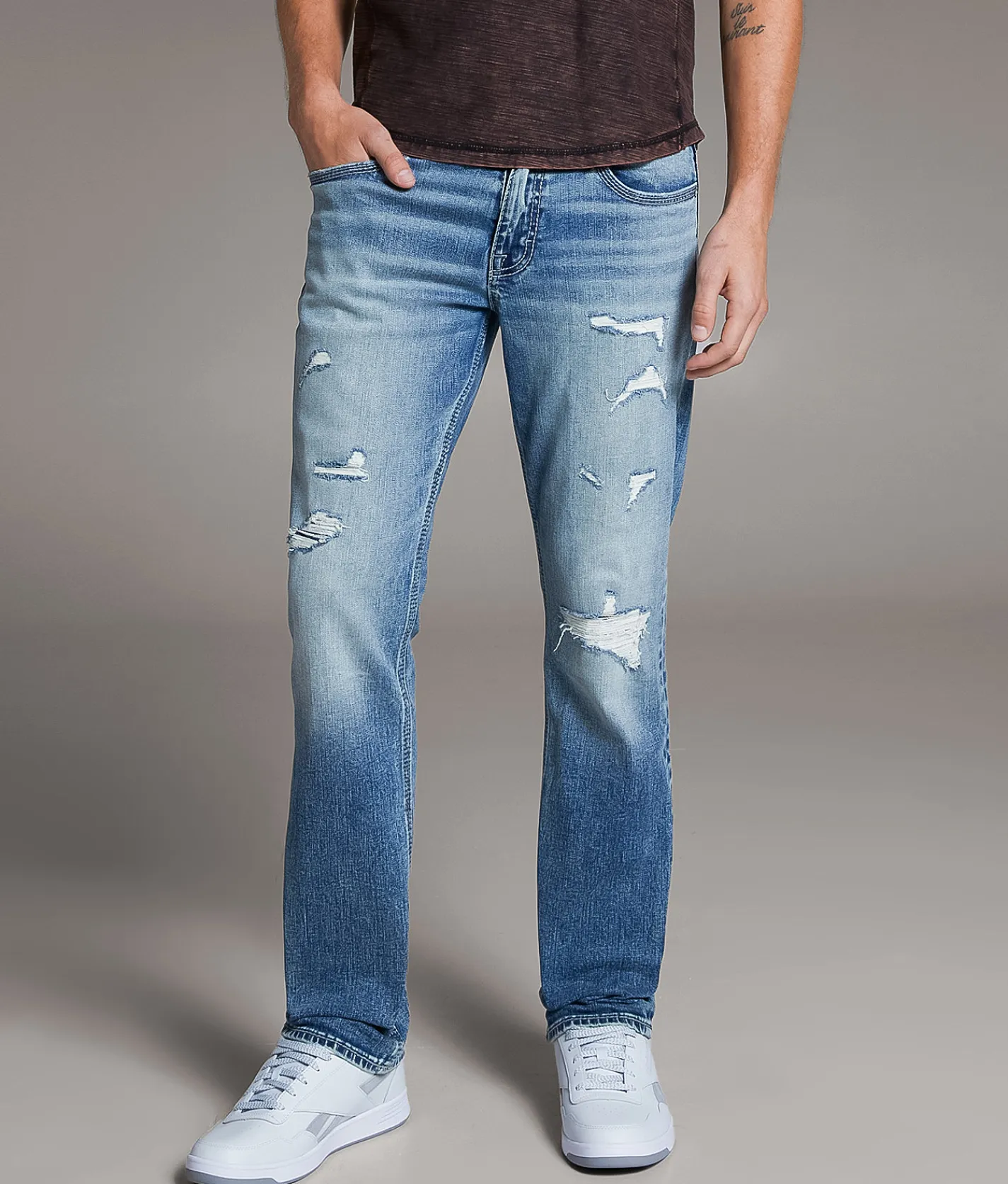 Jeans | BKE Jake Straight Stretch Jean Zohn