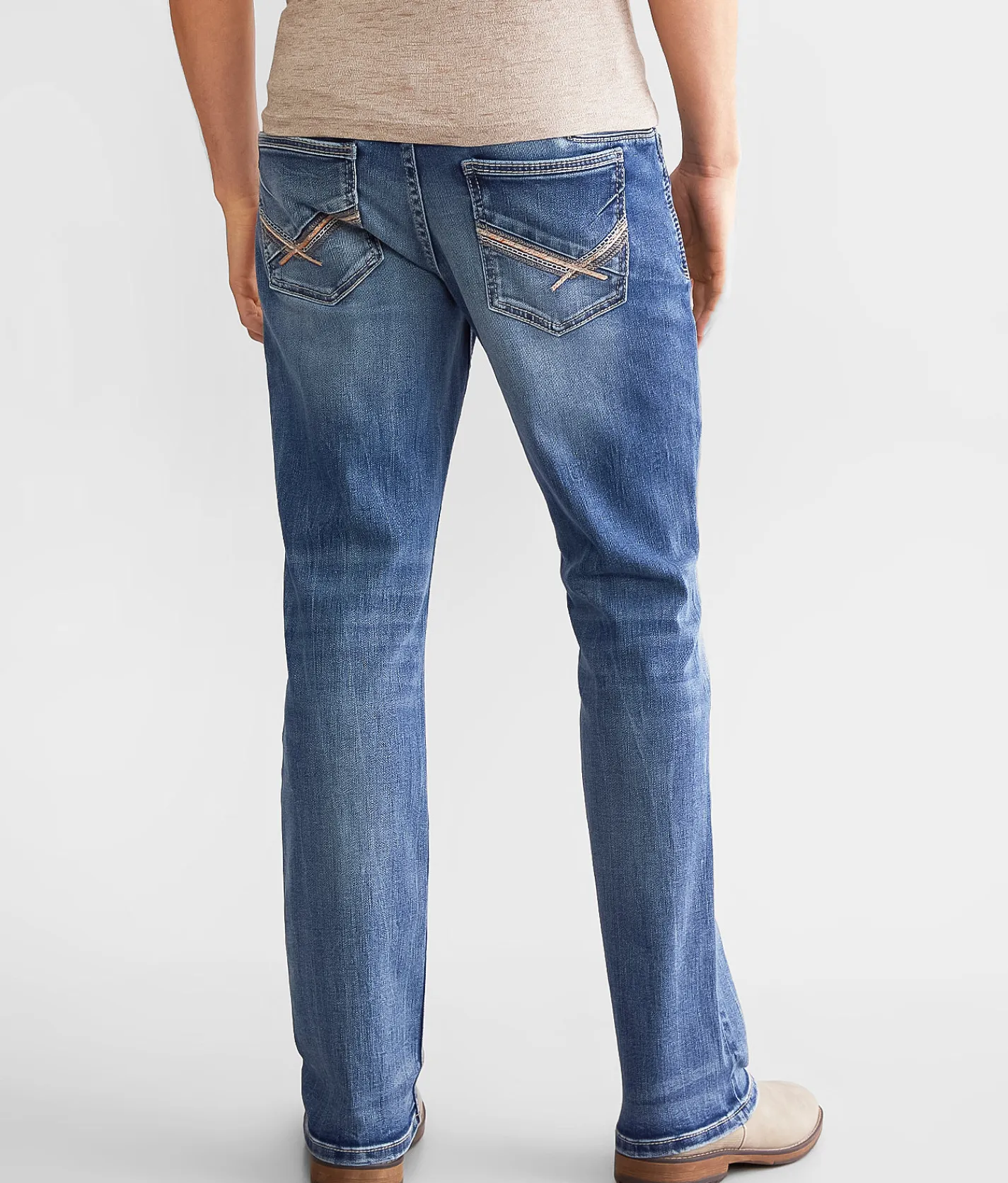 BKE Jake Straight Stretch Jean Wentworth Discount