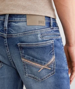 BKE Jake Straight Stretch Jean Wentworth Discount