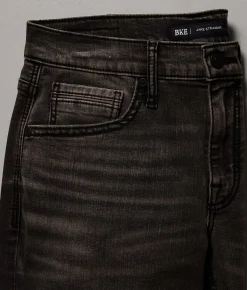 Bottoms|Jeans | BKE Jake Straight Stretch Jean Washed Black