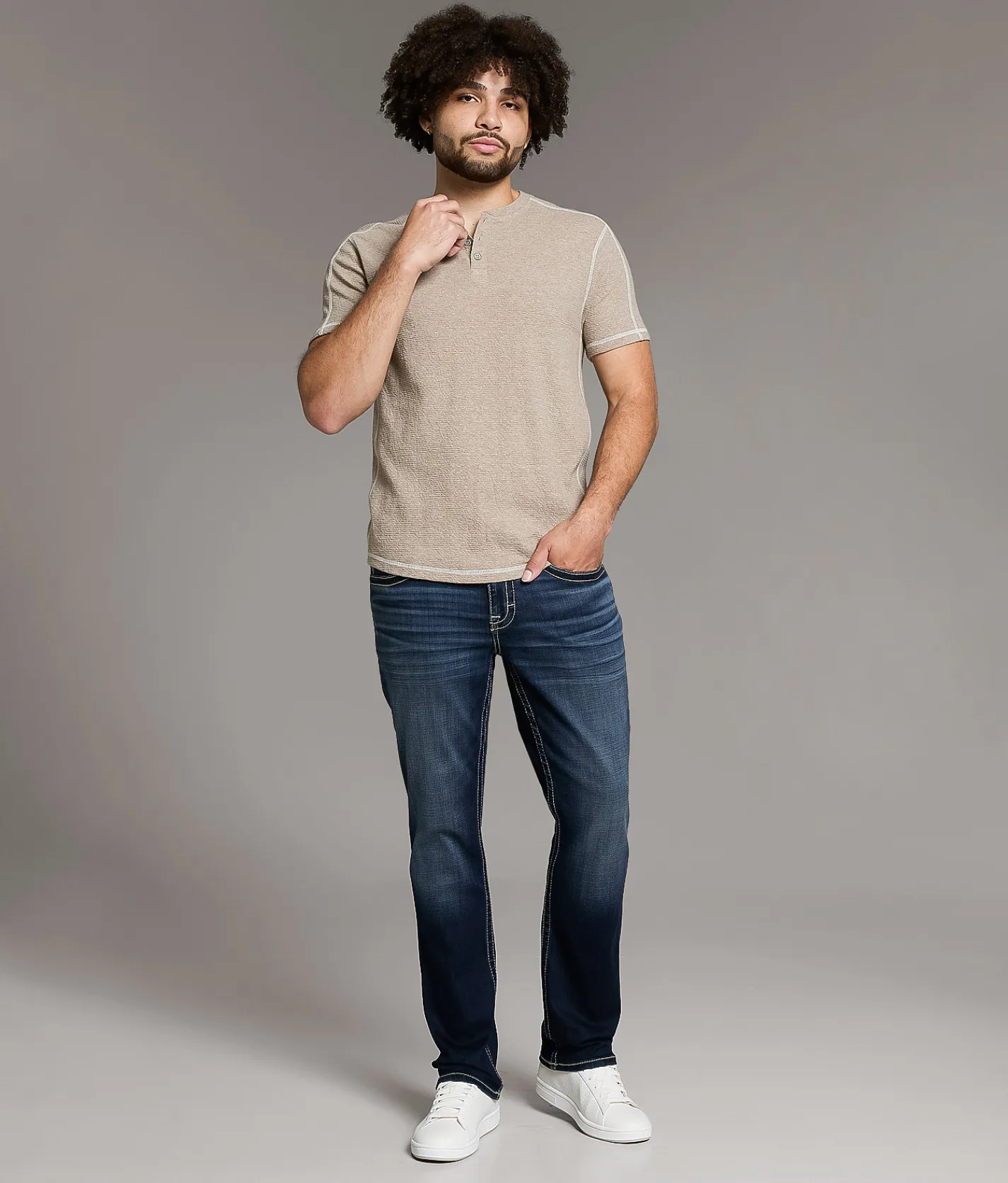Bottoms|Bke Jeans | BKE Jake Straight Stretch Jean Gaton