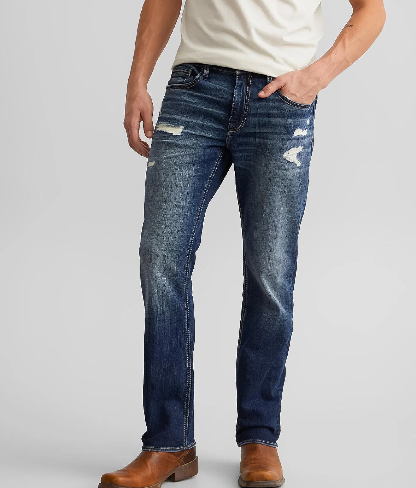 Sale Jeans|Bottoms | BKE Jake Straight Stretch Jean Logic 2