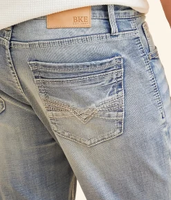 Bottoms|Bke Jeans | BKE Jake Straight Stretch Jean Leggero