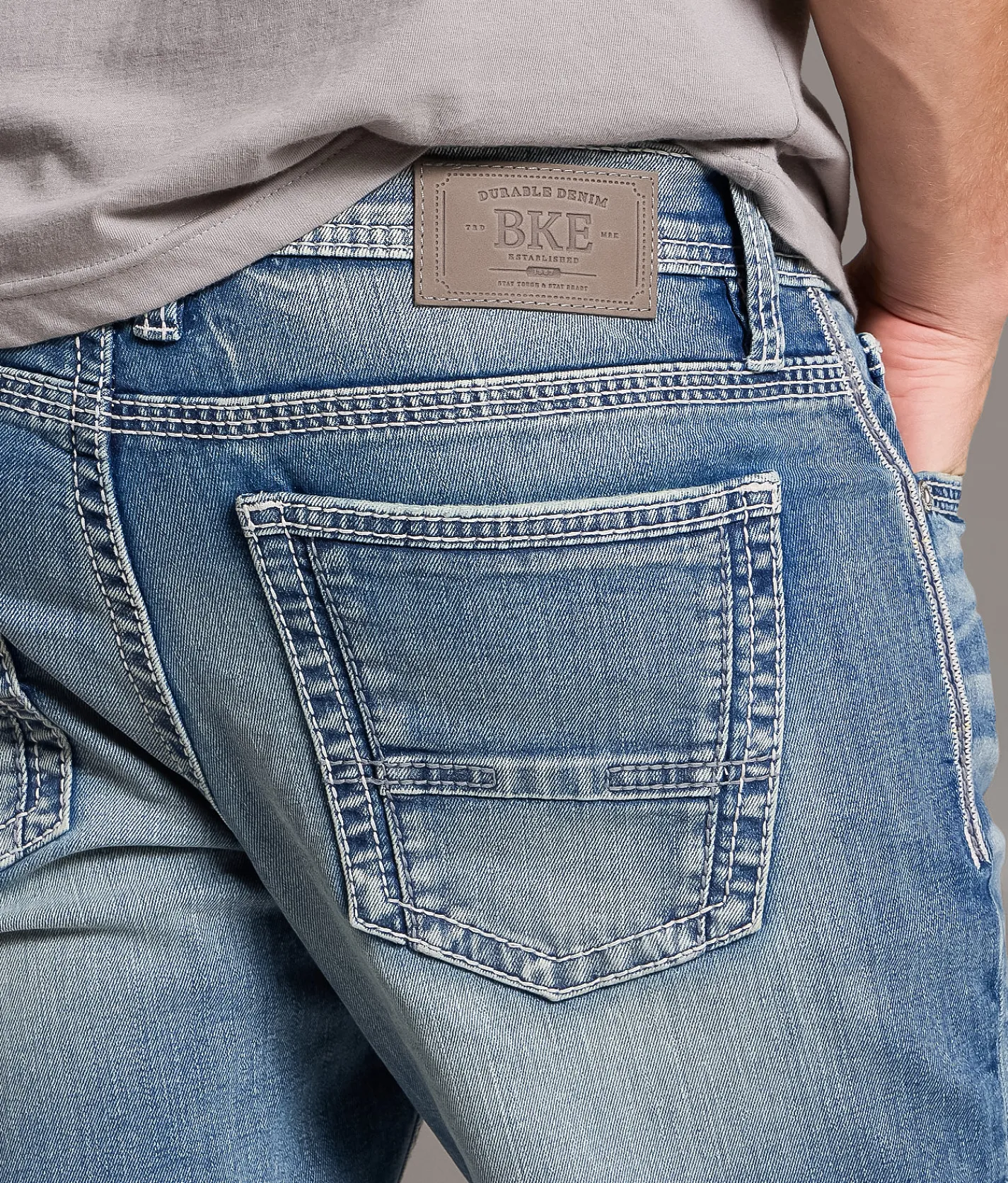 BKE Jake Straight Stretch Jean Grindy