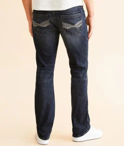 Bottoms|Bke Jeans | BKE Jake Straight Stretch Jean Goldsmith
