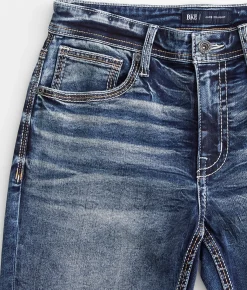 BKE Jake Straight Stretch Jean Waterman 5 Clearance
