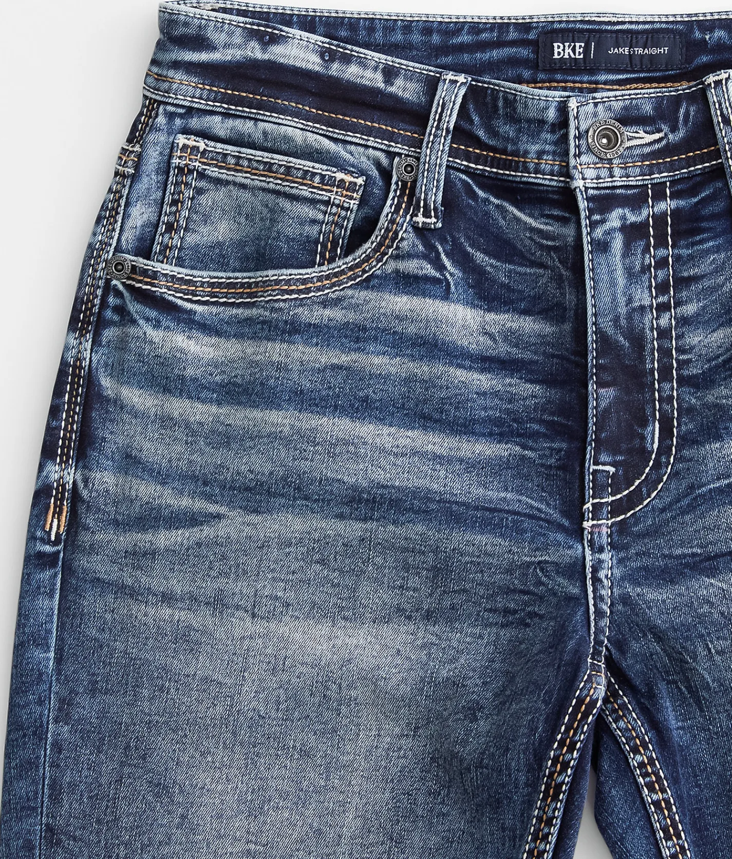 BKE Jake Straight Stretch Jean Waterman 5 Clearance