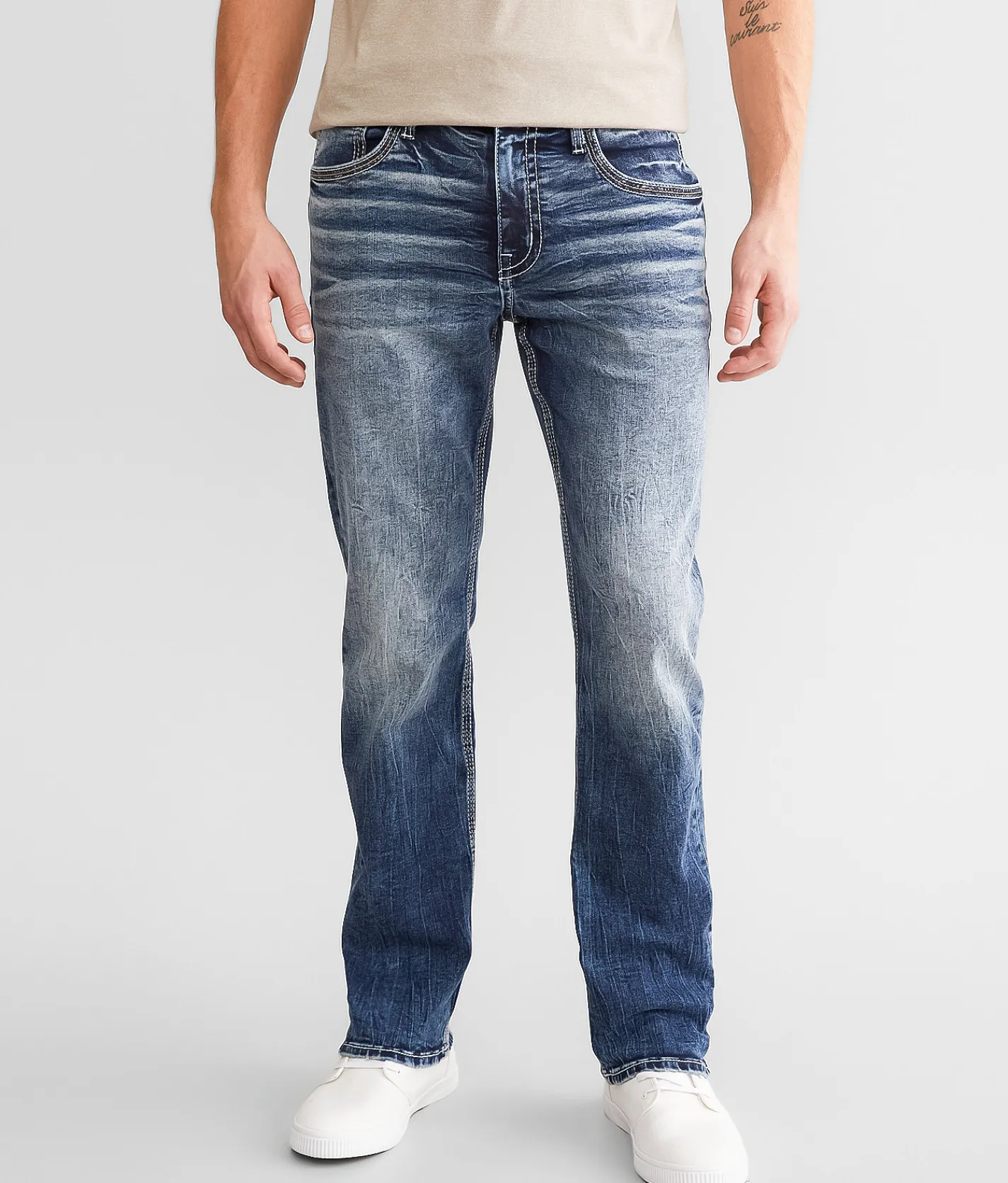 BKE Jake Straight Stretch Jean Waterman 5 Clearance