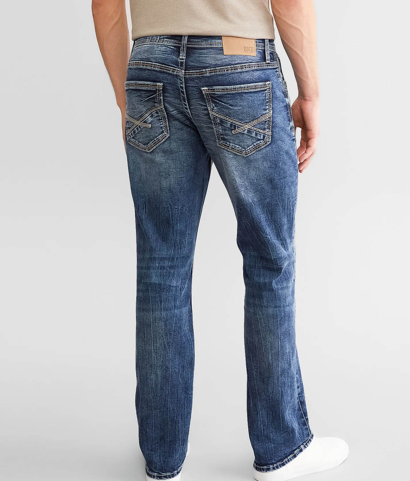 BKE Jake Straight Stretch Jean Waterman 5 Clearance