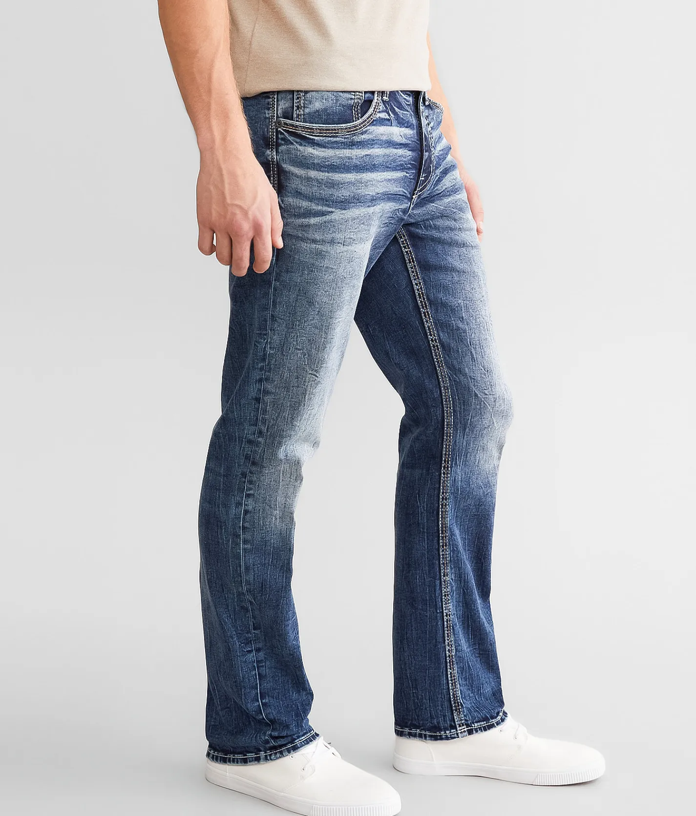 BKE Jake Straight Stretch Jean Waterman 5 Clearance