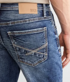 BKE Jake Straight Stretch Jean Waterman 5 Clearance