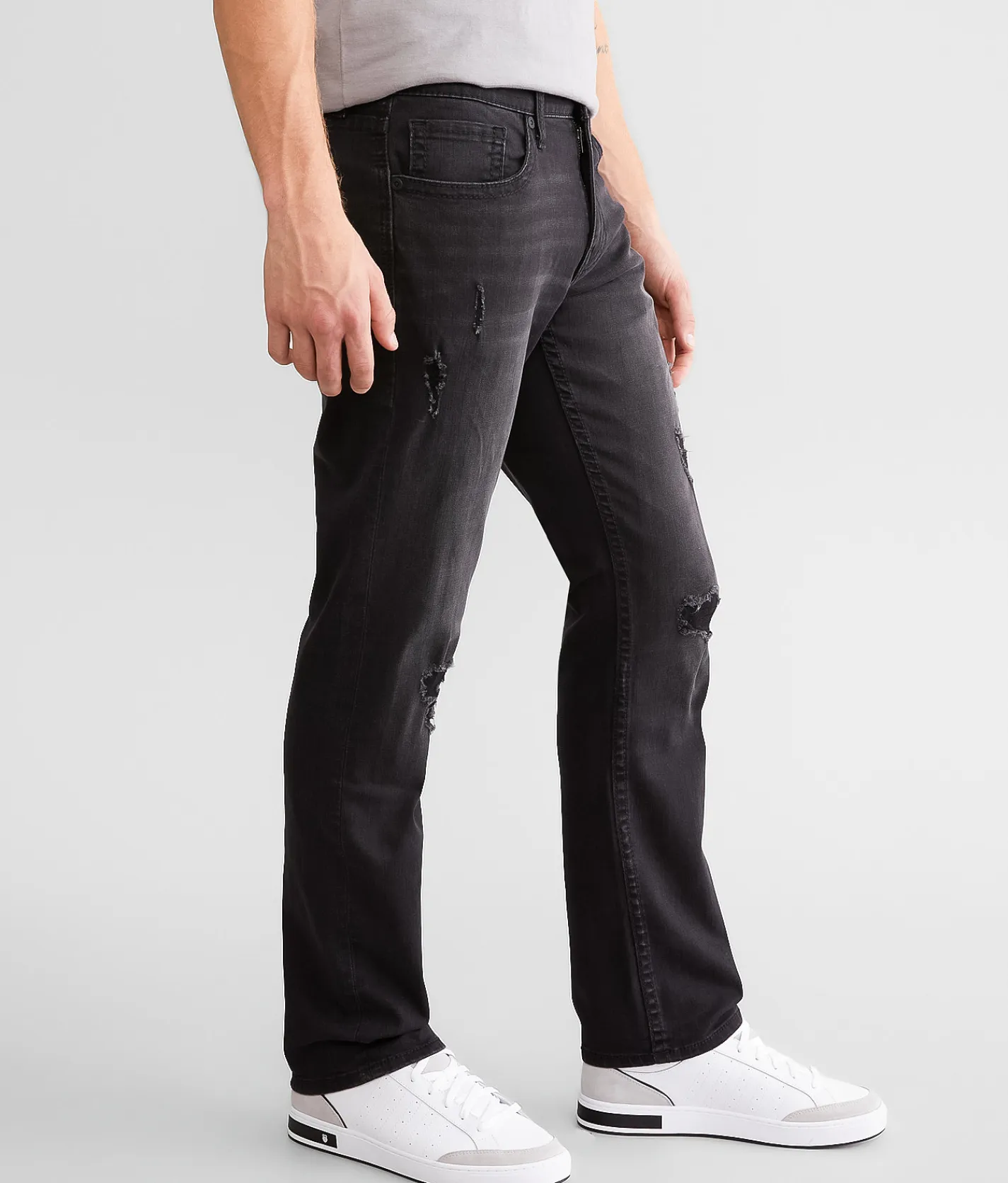 Bottoms|Jeans | BKE Jake Straight Stretch Jean Washed Black