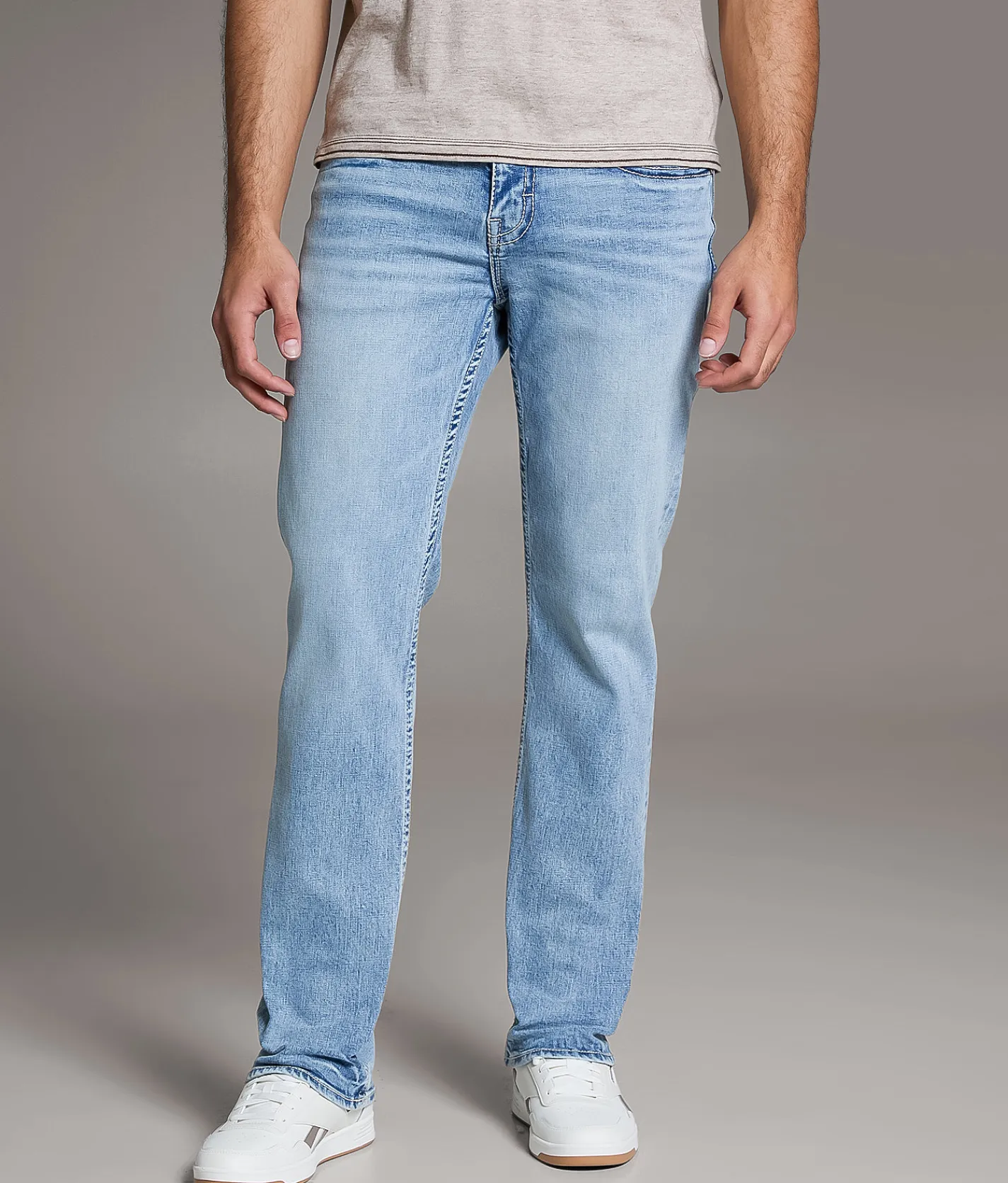 BKE Jake Straight Stretch Jean Gries