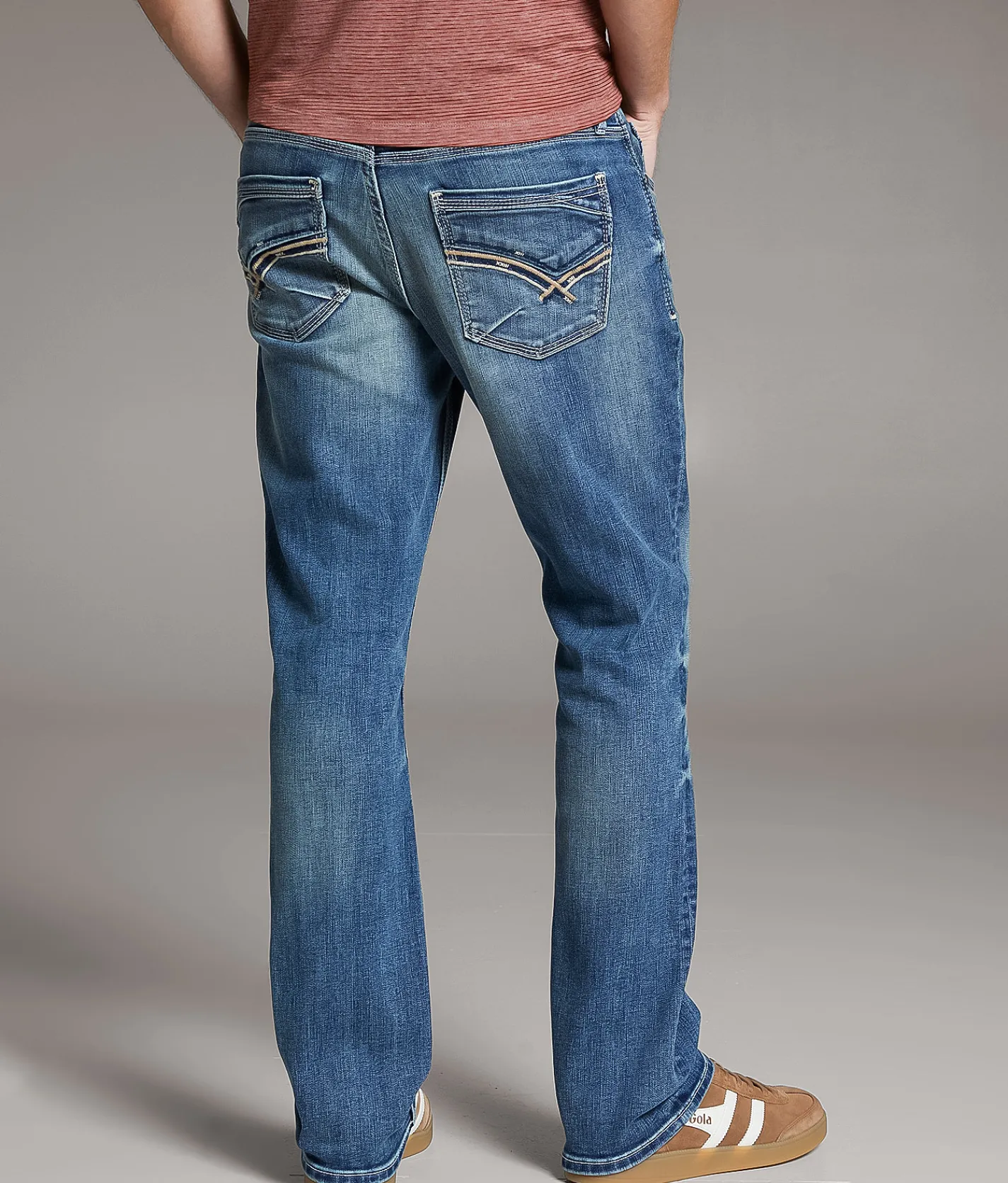 BKE Jake Straight Stretch Jean Hebri Hot