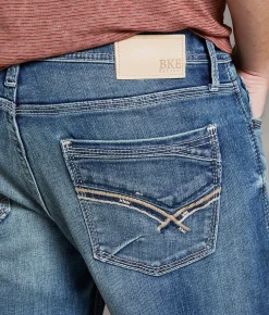 BKE Jake Straight Stretch Jean Hebri Hot