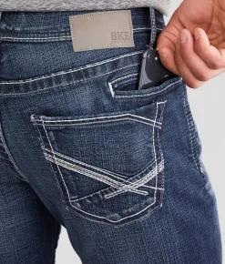 BKE Jake Straight Stretch Jean Nathan New