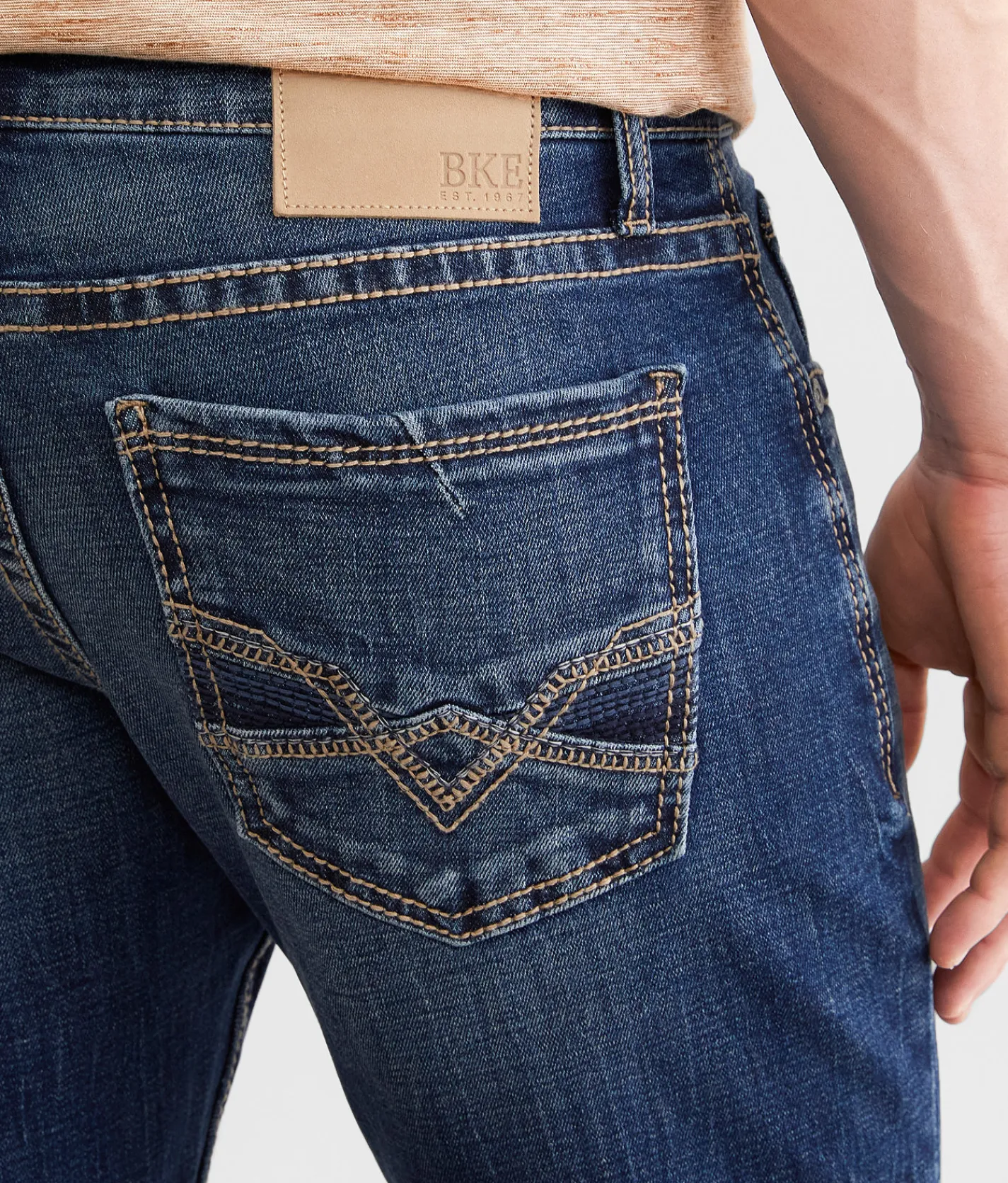 BKE Jake Straight Stretch Jean Jonica Hot
