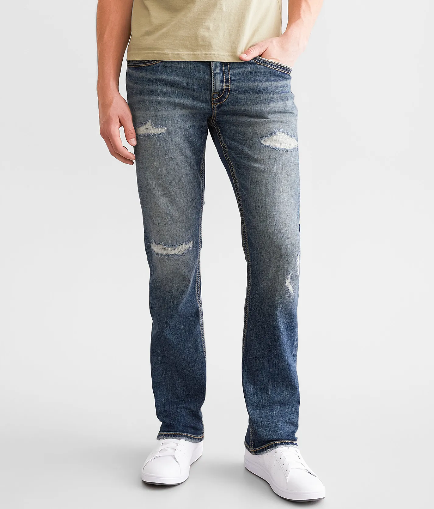 Bottoms|Bke Jeans | BKE Jake Straight Stretch Jean Felton