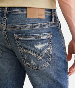 Bottoms|Bke Jeans | BKE Jake Straight Stretch Jean Felton