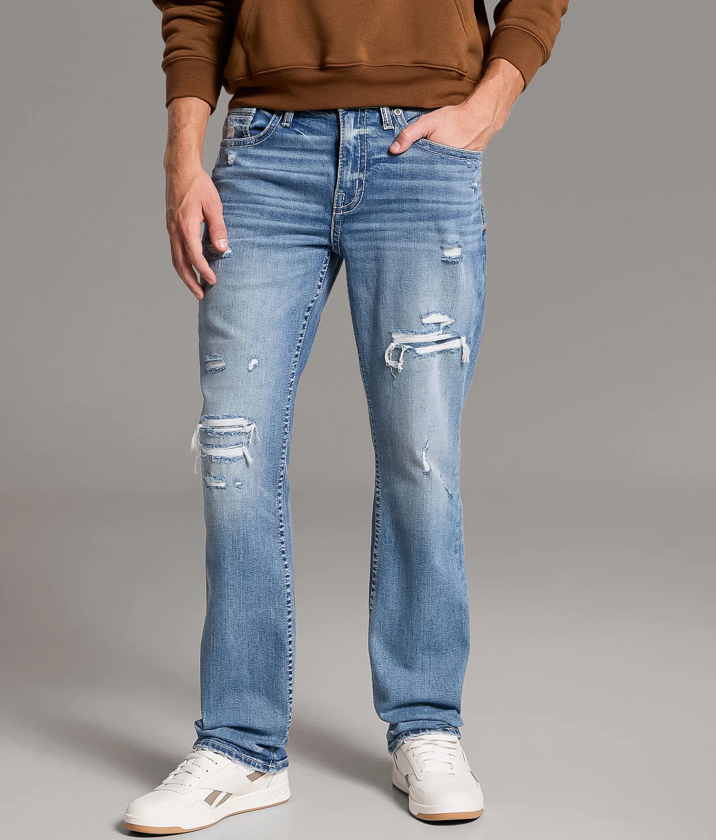 Bottoms|Bke Jeans | BKE Jake Straight Stretch Jean Sheba 2