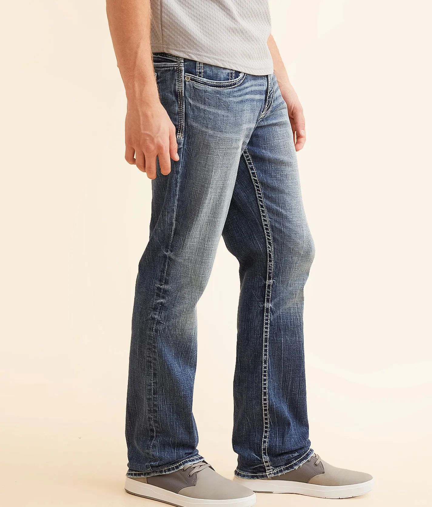 Bottoms|Bke Jeans | BKE Jake Straight Stretch Jean Beanie