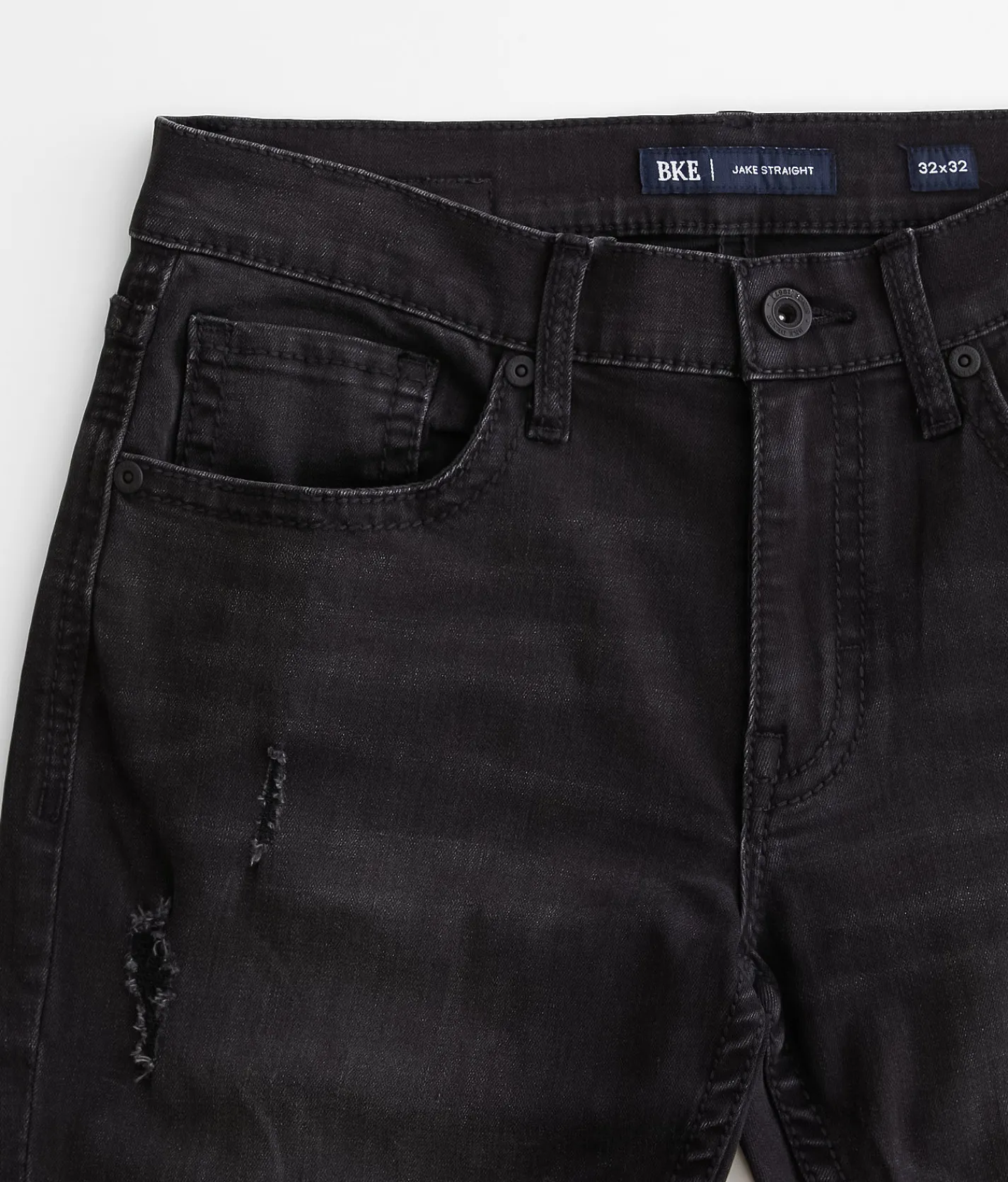 BKE Jake Straight Stretch Jean Washed Black Online
