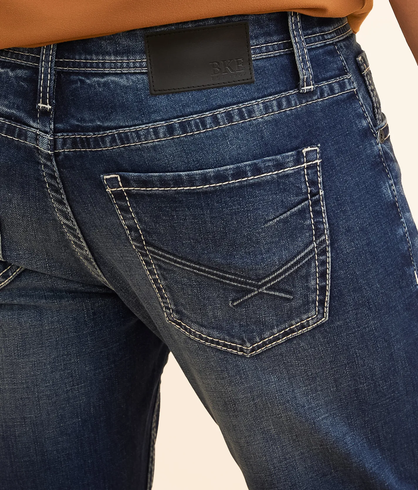 Bottoms | BKE Jake Straight Stretch Jean Vivida