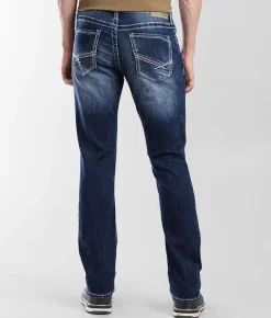 BKE Jake Straight Stretch Jean Travis Hot