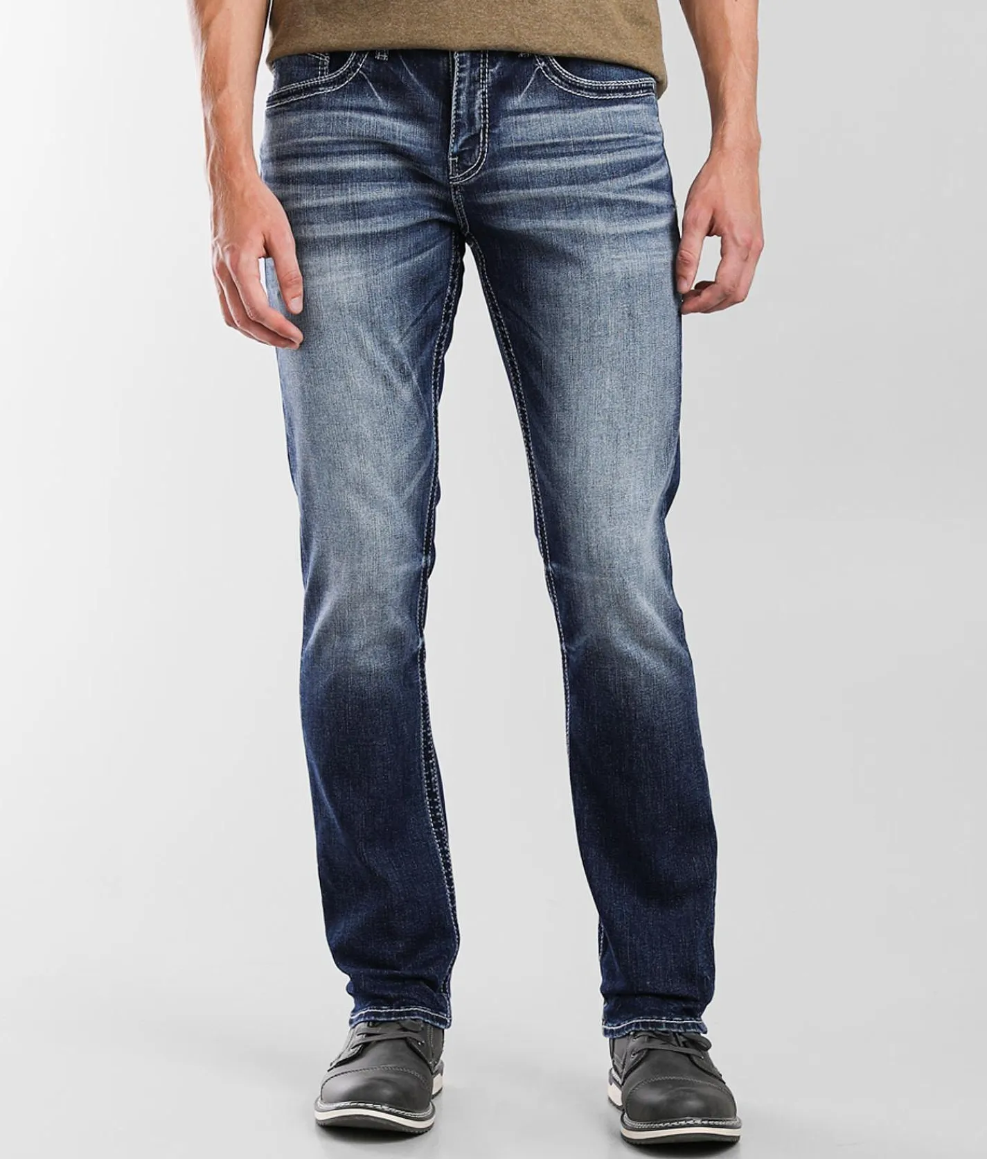 BKE Jake Straight Stretch Jean Travis Hot