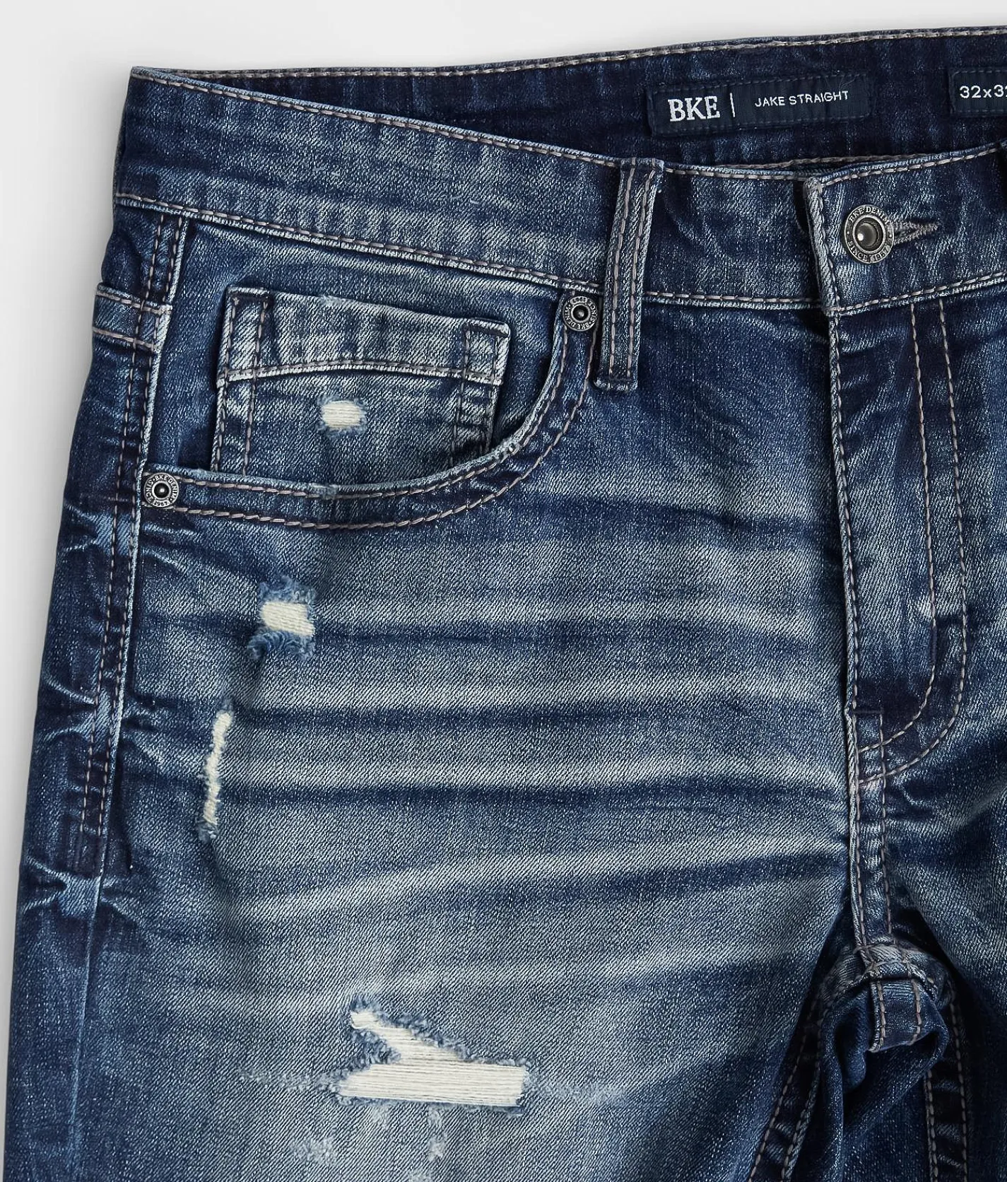 Sale Jeans|Bottoms | BKE Jake Straight Stretch Jean Vinci