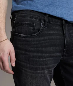 BKE Jake Straight Stretch Jean Washed Black New