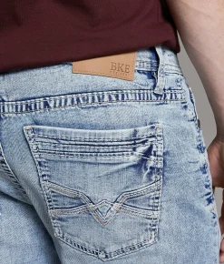 Bottoms|Bke Jeans | BKE Jake Straight Stretch Jean Dolman