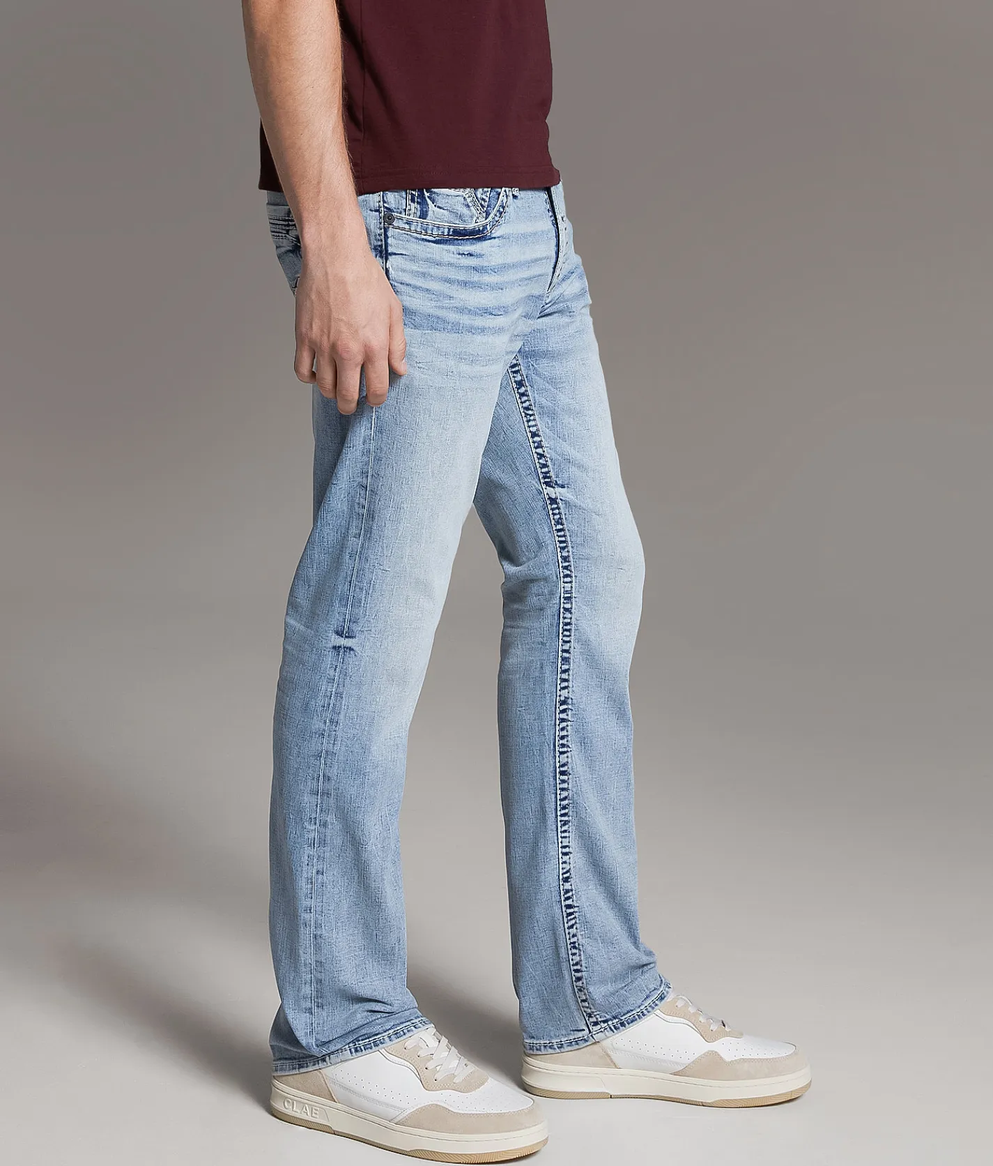 Bottoms|Bke Jeans | BKE Jake Straight Stretch Jean Dolman