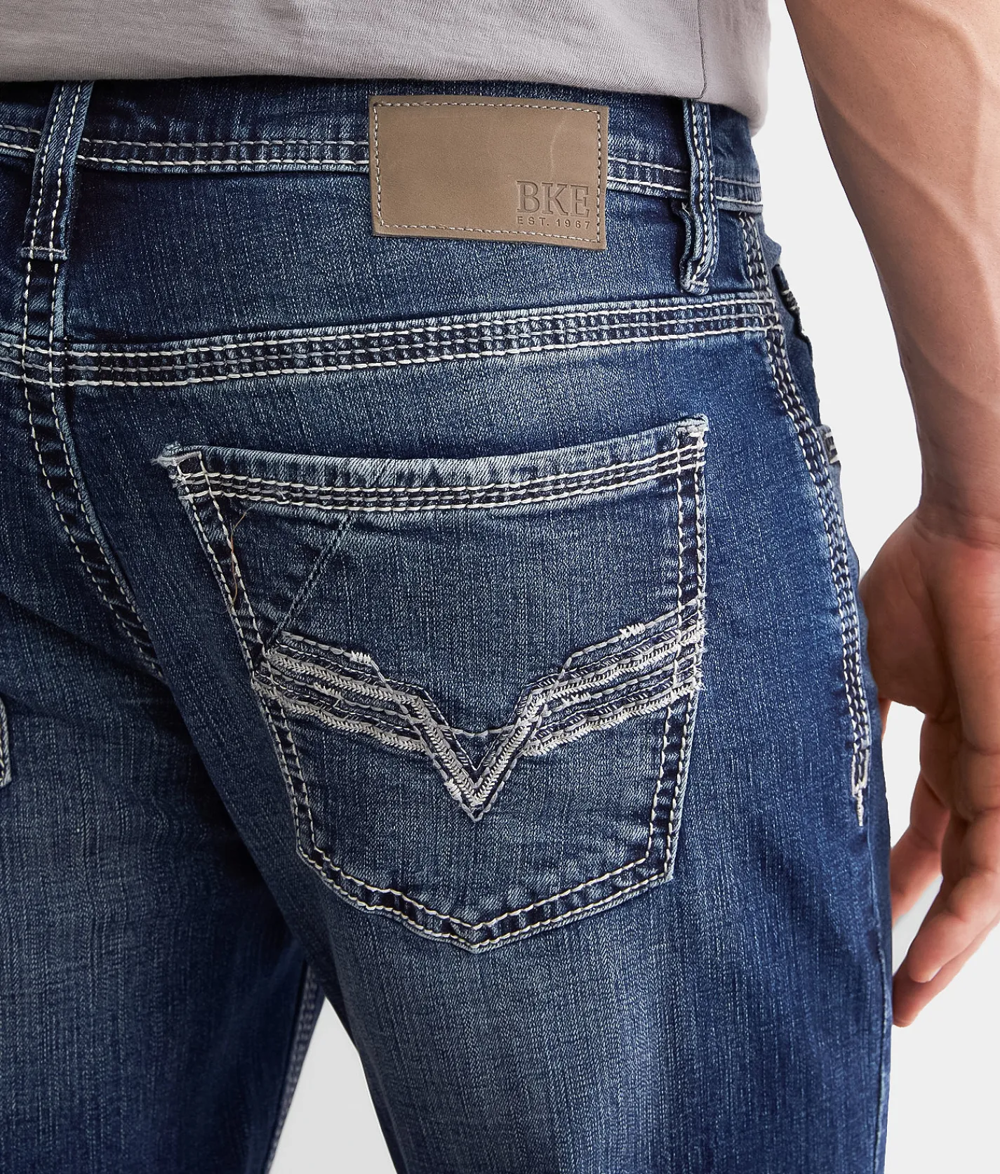 BKE Jake Straight Stretch Jean Paneer Sale